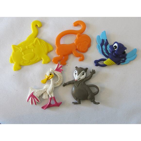 VINTAGE Y2K TOY BUNDLE Girl 15 Item Animals Dolls Watch Plate 90's Cabbage Patch - Picture 8 of 12